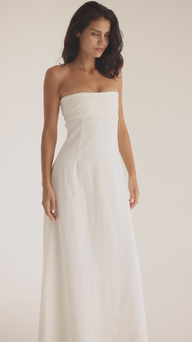 Sofia Bustier Gown